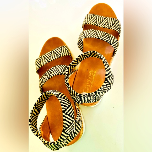 Cork Platform Sandals - Picture 3 of 5